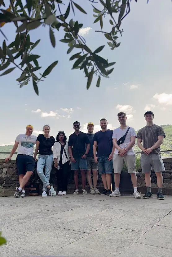 Team oraya beim Offsite
